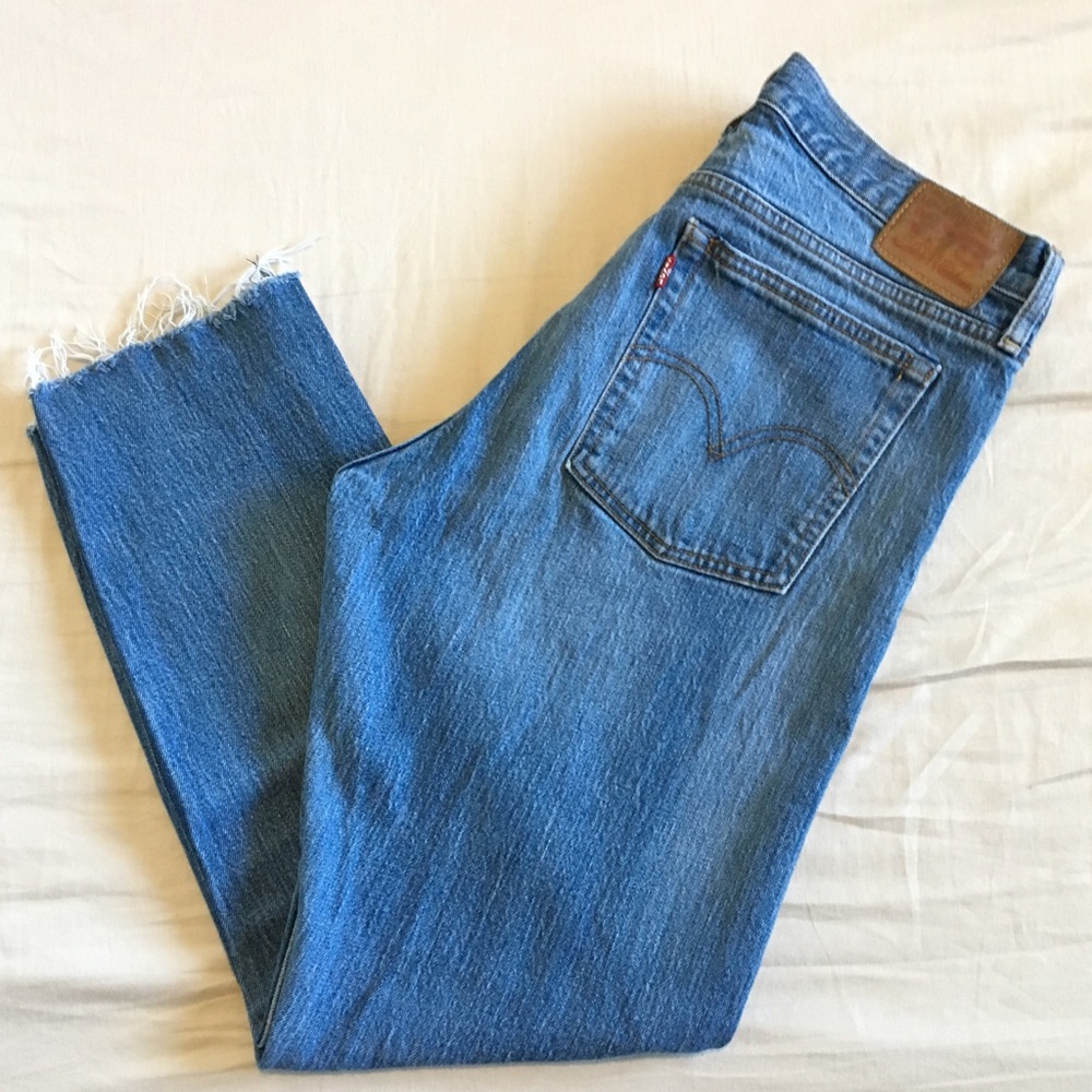 Levi’s High Rise White Oak Cone Denim Jeans